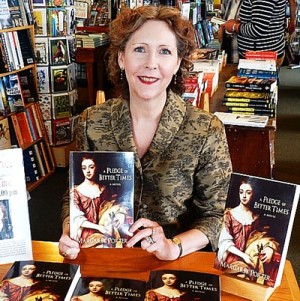 Margaret Porter with book